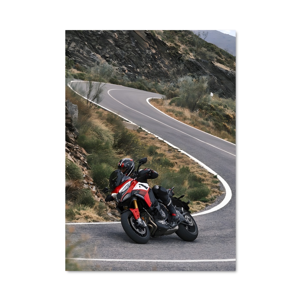 Poster Virée Apocalyptique – affiche Ducati